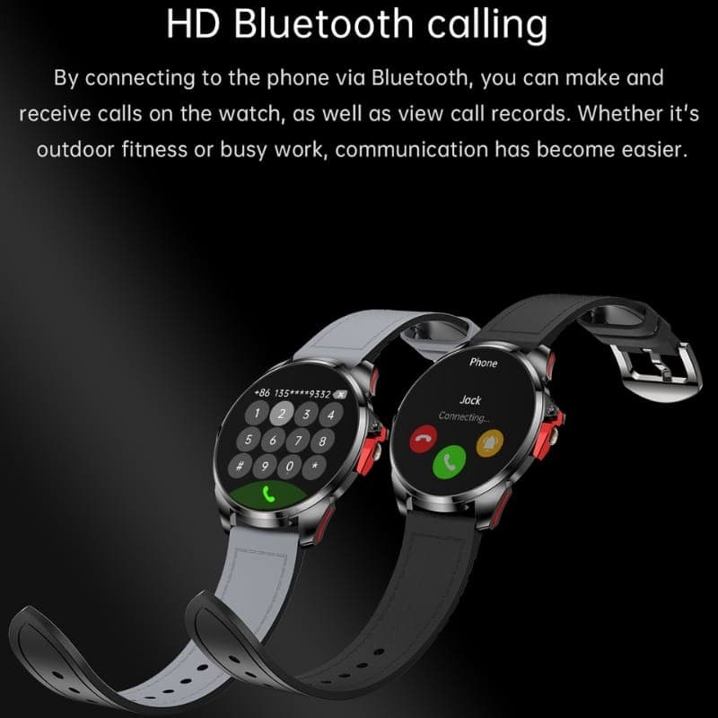 HX-No.1 Verde - Reloj Inteligente - llamadas Bluetooth