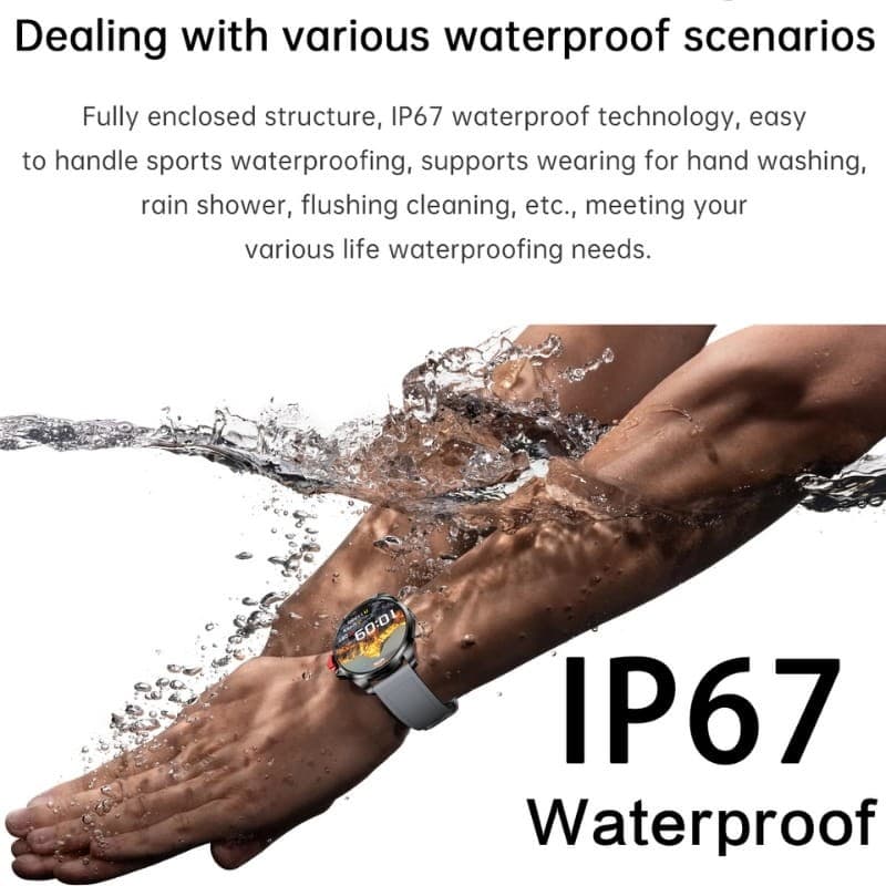 HX-No.1 Verde - Reloj Inteligente - resistencia IP67
