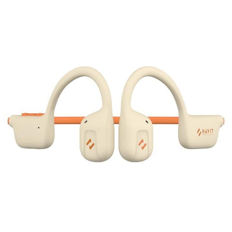 Havit Freego 1 Air Branco/Laranja - Auscultadores Bluetooth - Item1