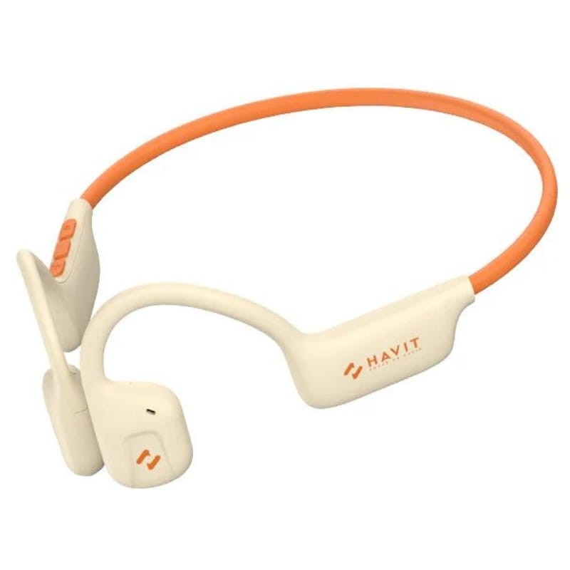 Havit Freego 1 Air Branco/Laranja - Auscultadores Bluetooth - Item2