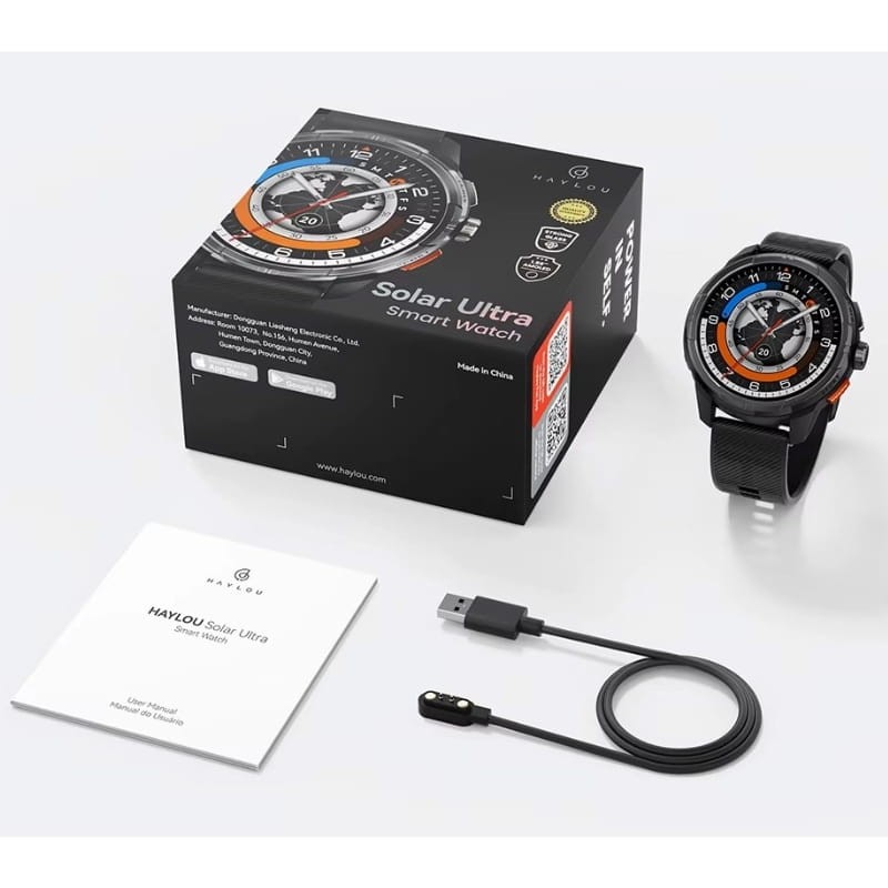 Haylou Solar Ultra Negro - Ítem8