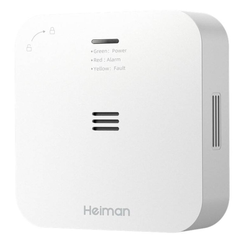 Heiman HS-720ES Zigbee - Detetor de monóxido de carbono - Item