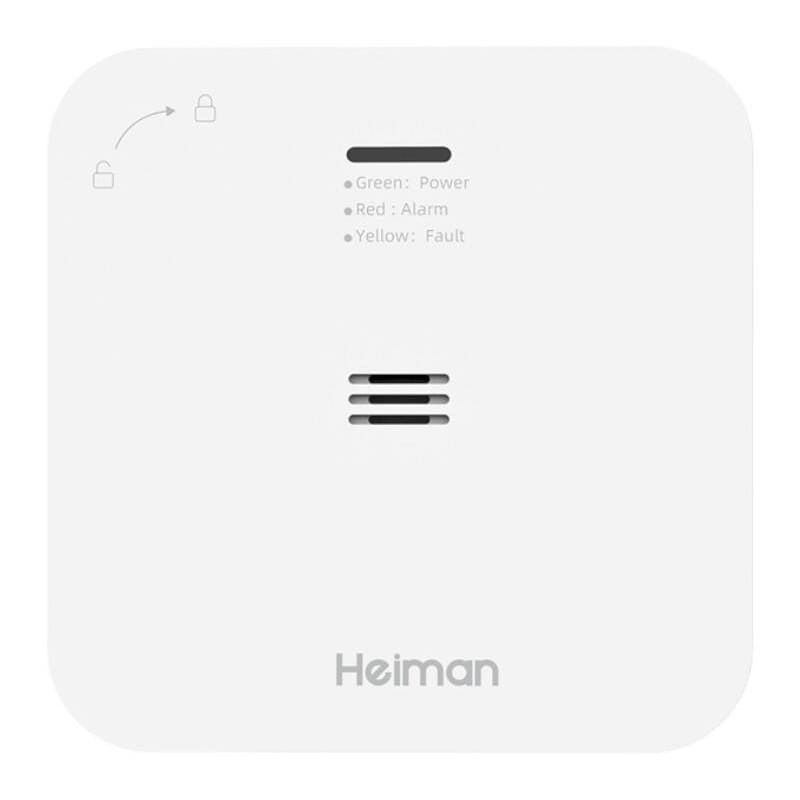 Heiman HS-720ES Zigbee - Detetor de monóxido de carbono - Item1