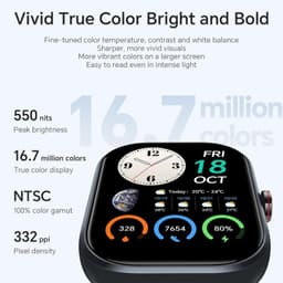Honor Choice Watch Blanco - brillo de la pantalla