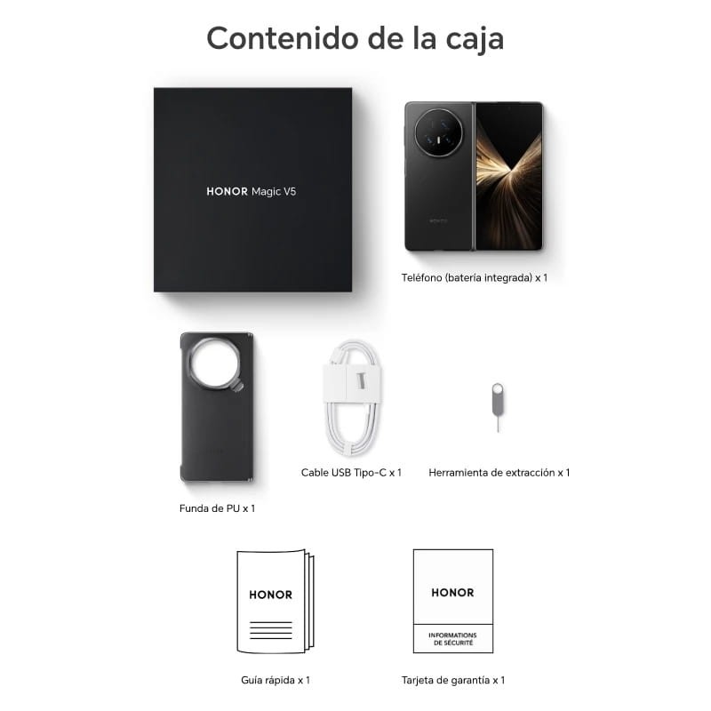 Honor Magic V5 5G 16GB/512GB Preto - Item5
