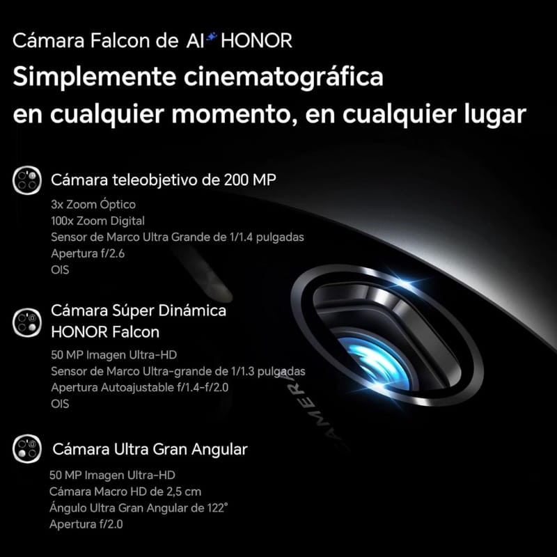 Honor Magic7 Pro 5G 16GB/1TB Negro - Ítem5