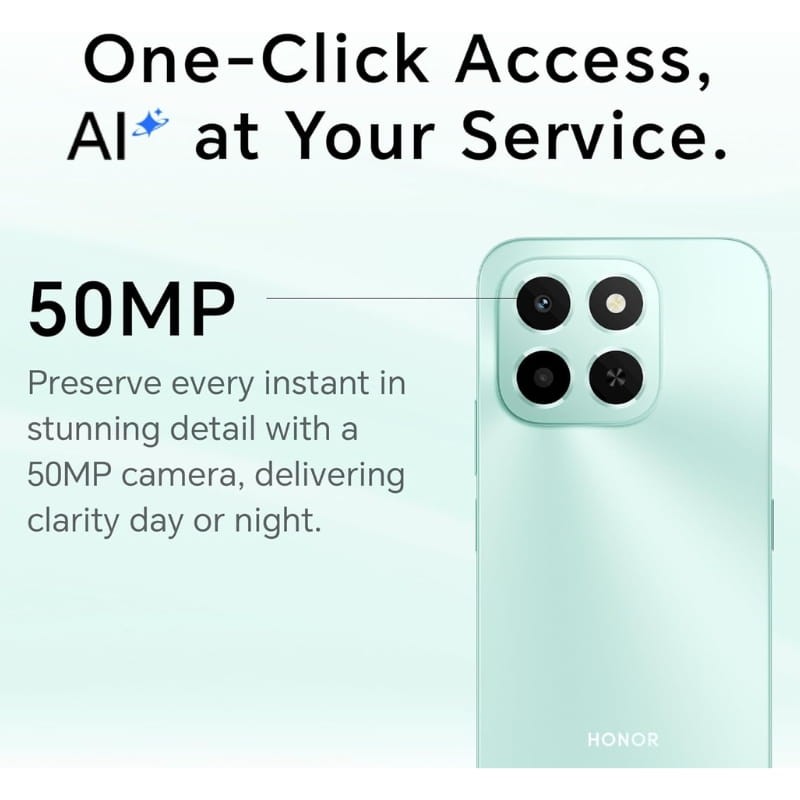 Honor X6c 6GB/128GB Negro - Ítem6