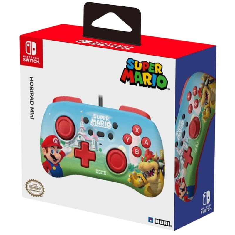 Hori HORIPAD Mini (Super Mario) Bleu - Contrôleur Nintendo Switch - Ítem3