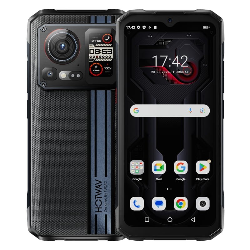 Hotwav Cyber 15 12GB/256GB Preto - Telemóvel robusto - Item