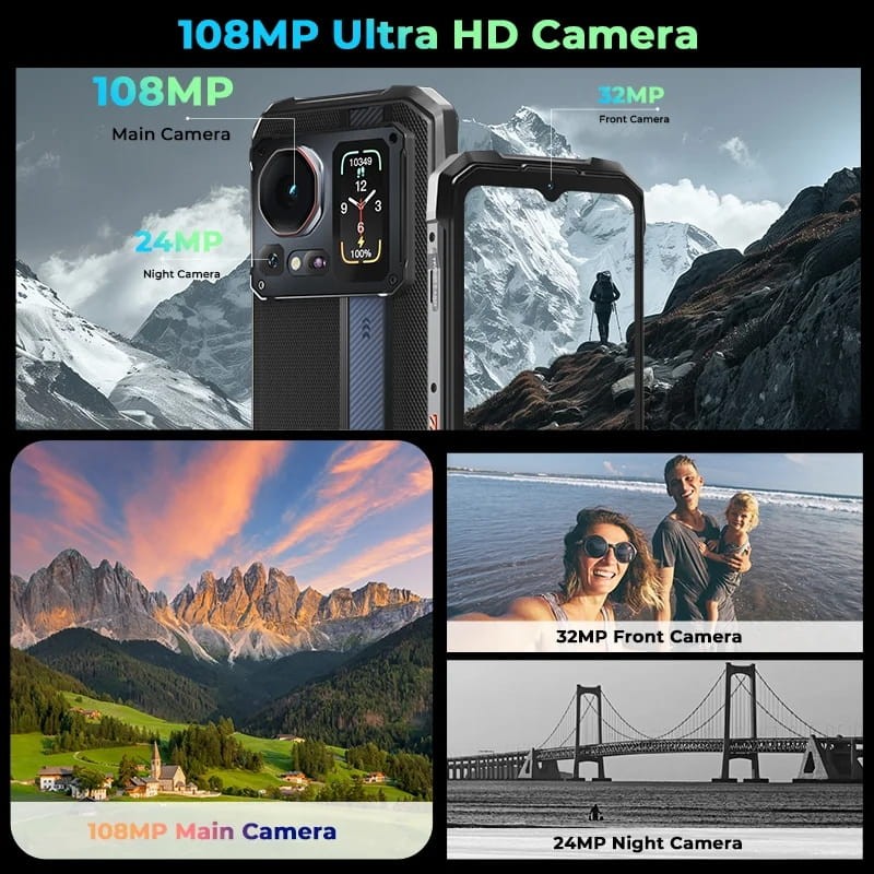 Hotwav Cyber 16 Pro 8GB/512GB Preto Rugged - Item6