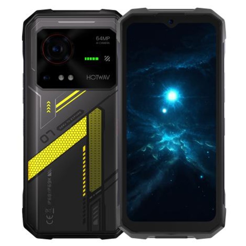 Hotwav Hyper 7 5G 8GB/256GB Amarelo Rugged - Item