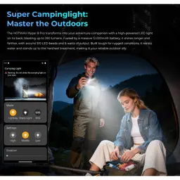 Hotwav Hyper 8 Pro 5G 12GB/512GB Rugged - lanterna de acampamento