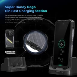 Hotwav Hyper 8 Ultra 5G Walkie Talkie 12GB/512GB Rugged - Carregando pogo pin