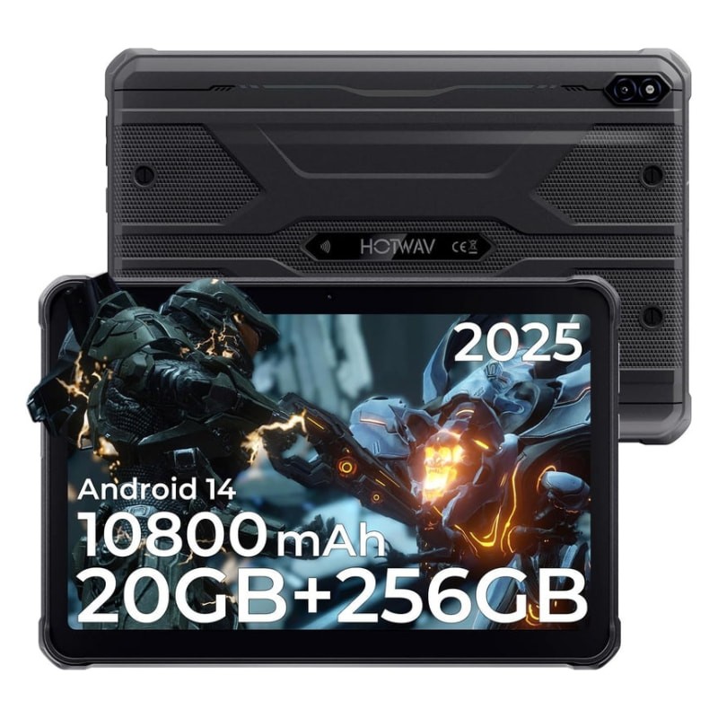 Hotwav R10 Pro 10,1 8GB/256GB WiFi + 4G Negro Rugged - Ítem