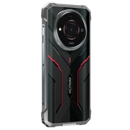 Hotwav T7S 4GB/128GB Preto Rugged - vista traseira a 45 graus