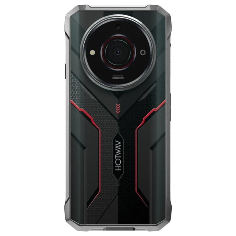 Hotwav T7S 4GB/128GB Preto Rugged - vista traseira