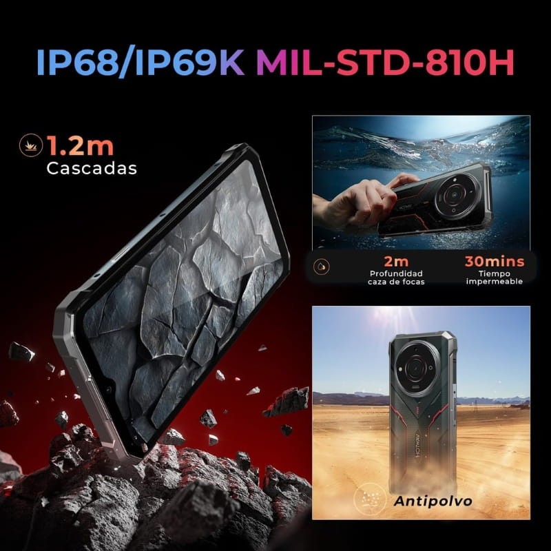 Hotwav T7S 4GB/128GB Negro Rugged - Ítem5