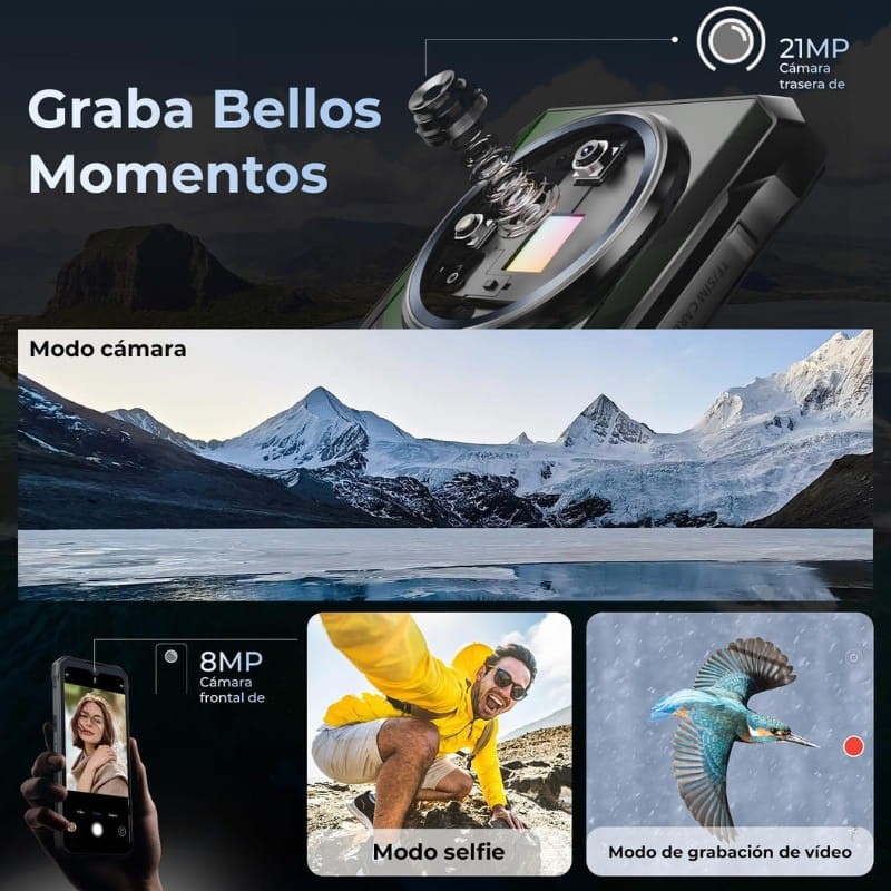 Hotwav T7S 4GB/128GB Negro Rugged - Ítem6