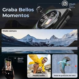 Hotwav T7S 4GB/128GB Preto Rugged - sistema de câmaras