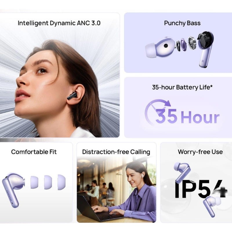 Huawei FreeBuds 6 ANC Negro - Ítem4