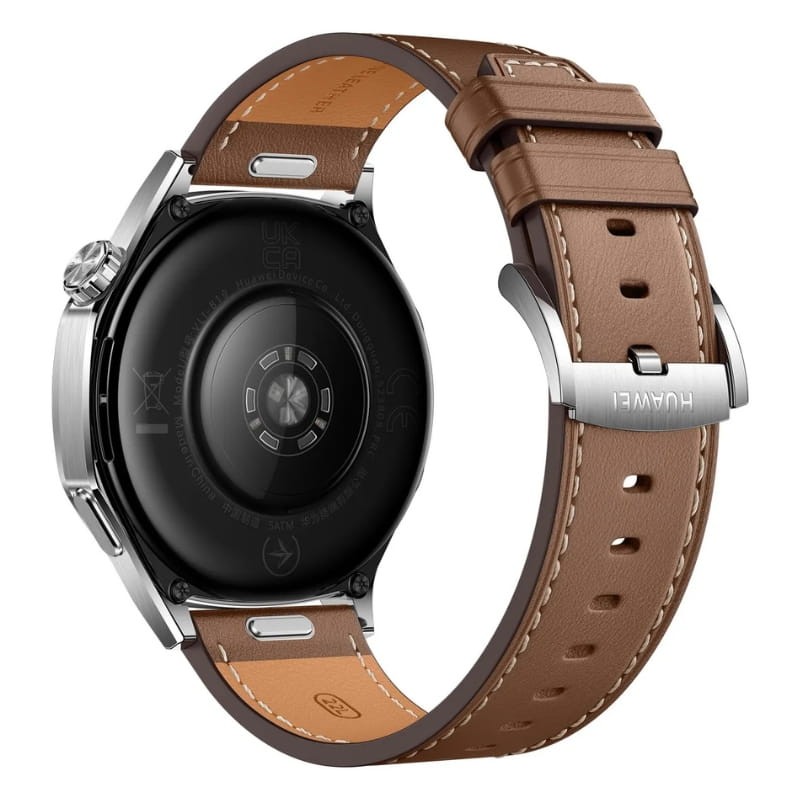 Huawei GT 5 46 mm Correia de Couro Castanho - Item1