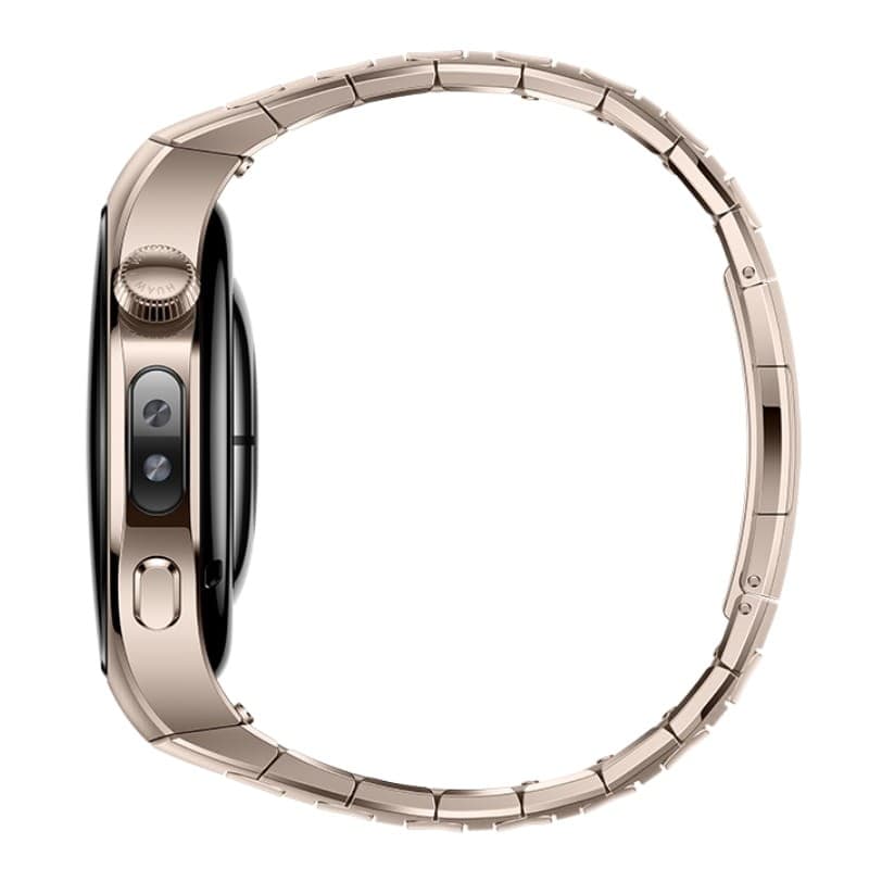 Huawei Watch 5 42 mm Dourado - vista lateral