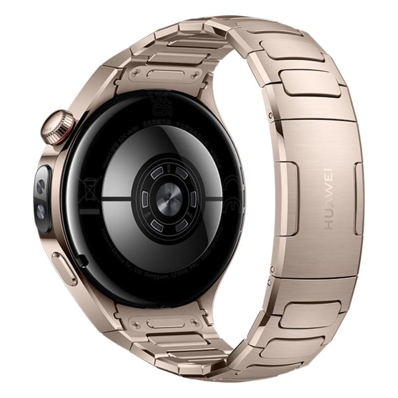 Huawei Watch 5 42 mm Dourado - vista traseira