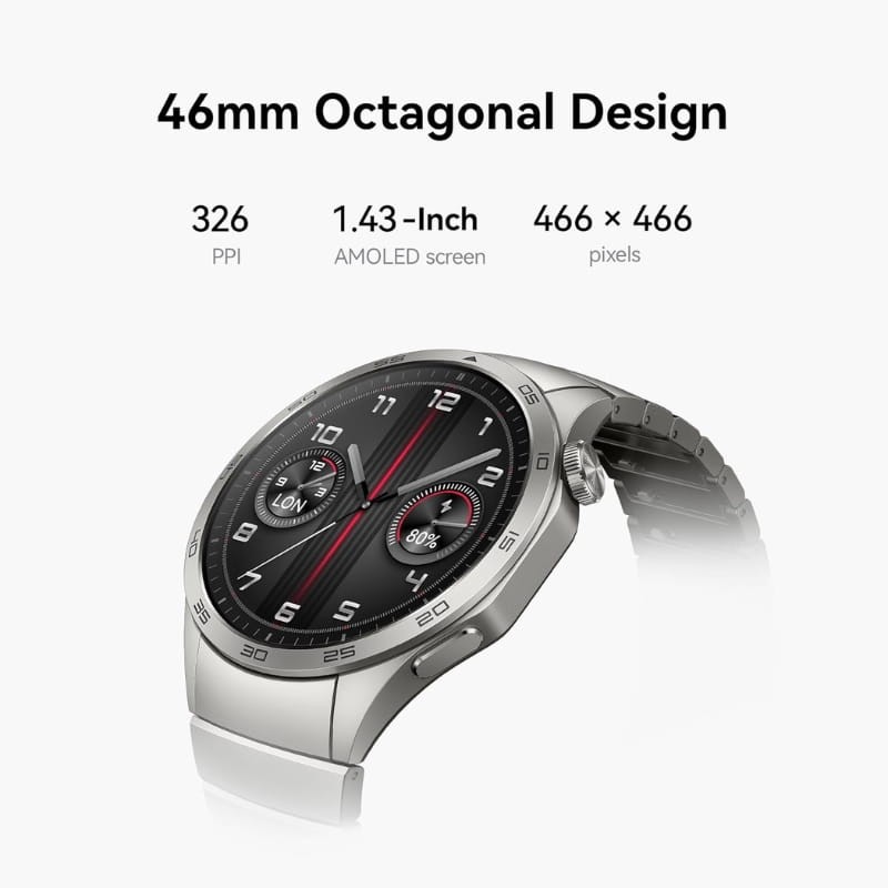 Huawei Watch GT 4 46mm Castanho - Relógio inteligente - Item2
