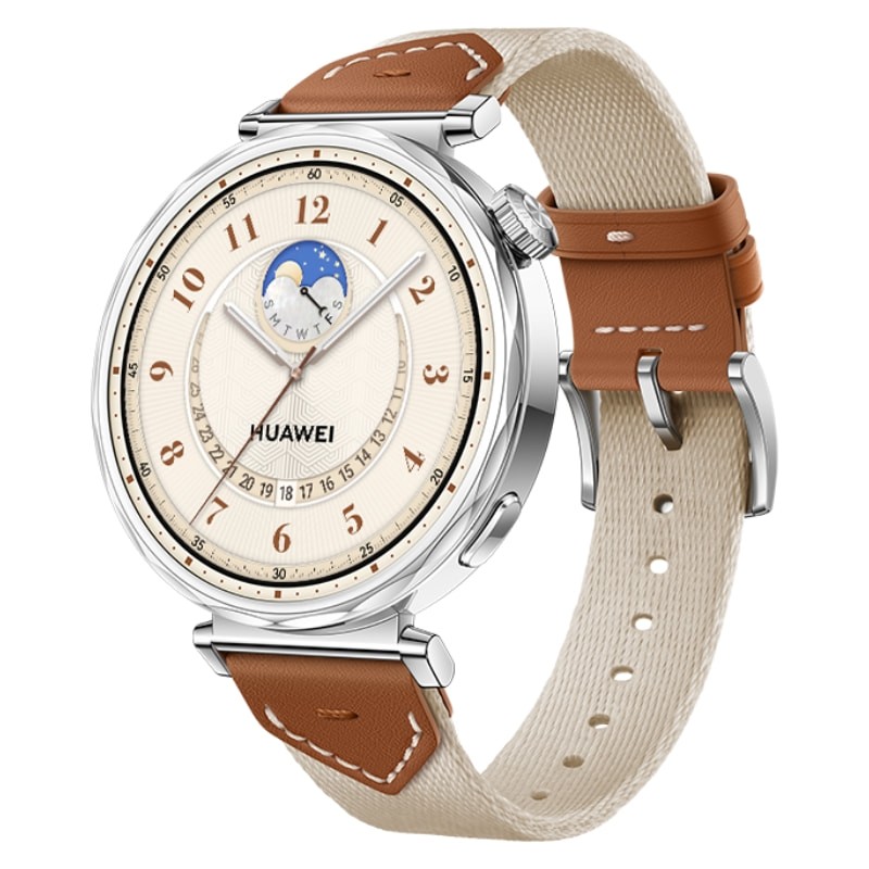 Huawei Watch GT5 41 mm Bracelet en Tissu Marron - Ítem