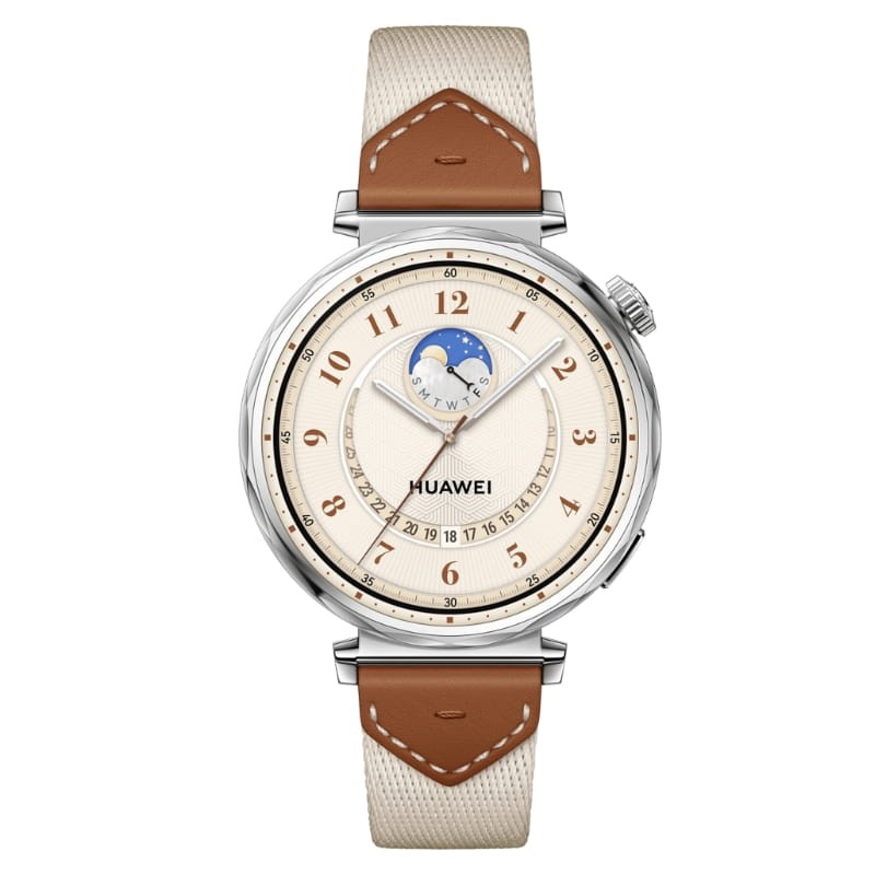 Huawei Watch GT5 41 mm Bracelet en Tissu Marron - Ítem1