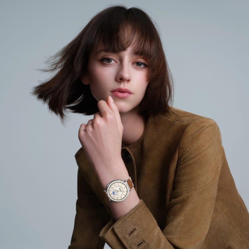 Huawei Watch GT5 41 mm Bracelet en Tissu Marron - Ítem5
