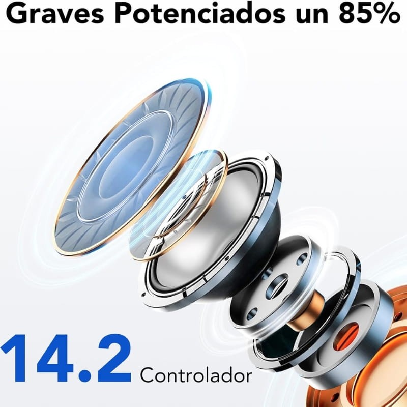 IKT X08 Negro - Auriculares Bluetooth - Ítem1