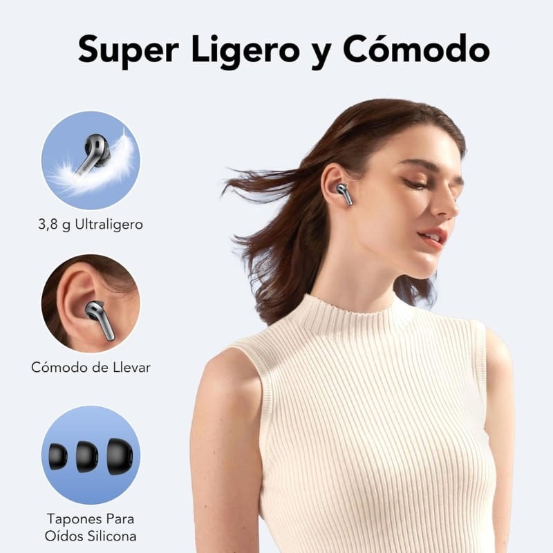 IKT X08 Negro - Auriculares Bluetooth - Ítem3