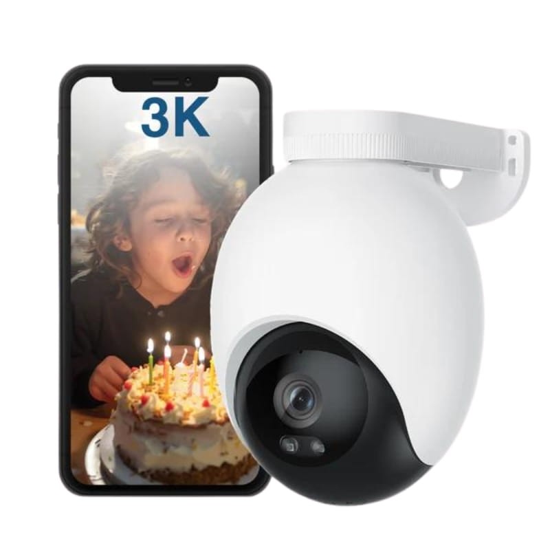 Imilab EC6 5MP 3K IP66 WiFi Blanco - Camara de Seguridad Exterior - Ítem1