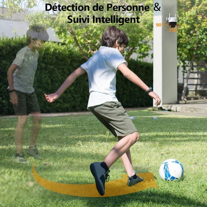 Imou Cruiser SE+ 5MP IP66 WiFi - detección humana
