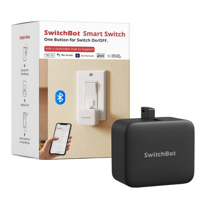 Interruptor inteligente SwitchBot Bot Preto - Item5