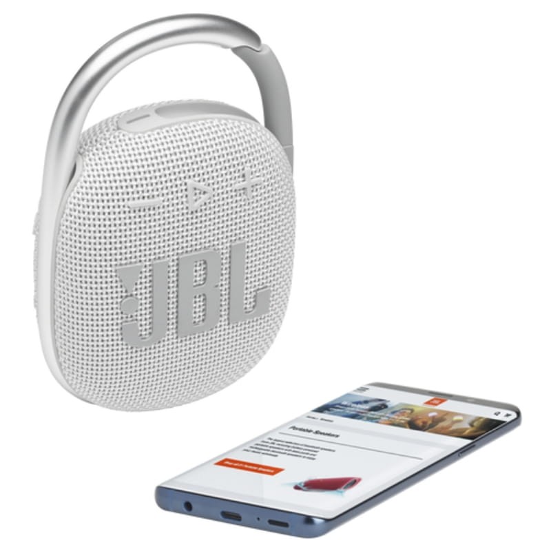JBL Clip 4 Blanco - Altavoz Bluetooth - Ítem5
