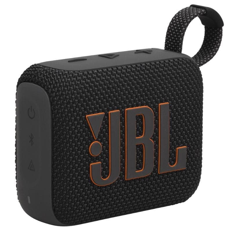 JBL GO 4 4.2 W Negro - Altavoz Bluetooth - vista a 45 grados