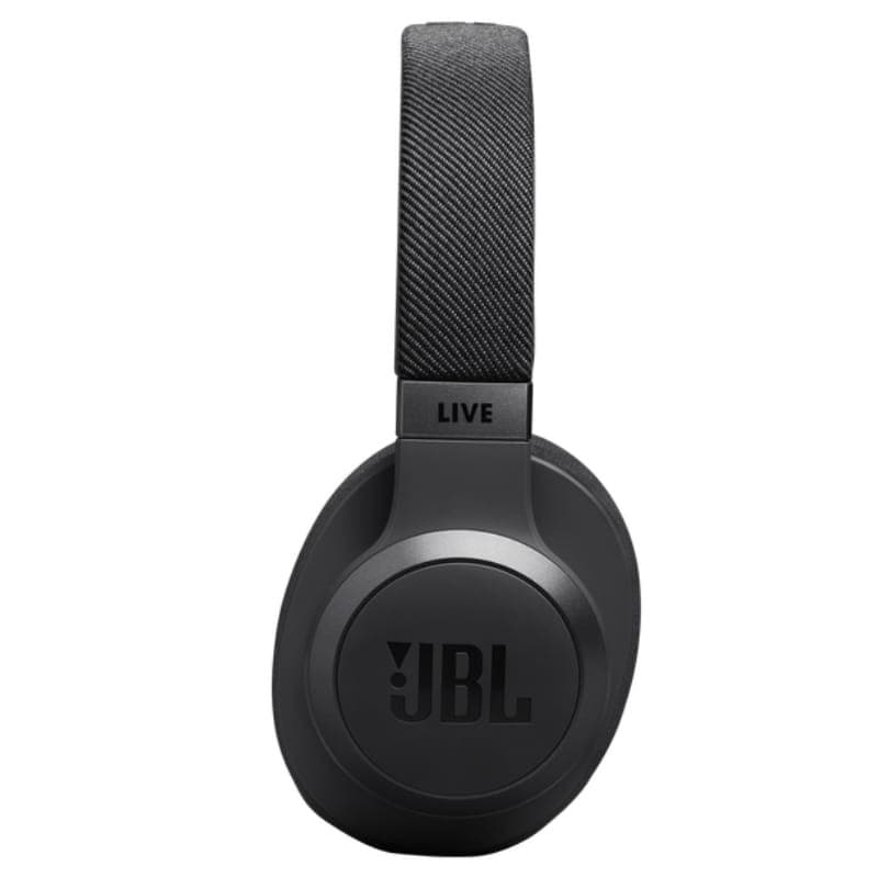 JBL Live 770NC ANC Noir - Casque d'écoute Bluetooth - vue de côté