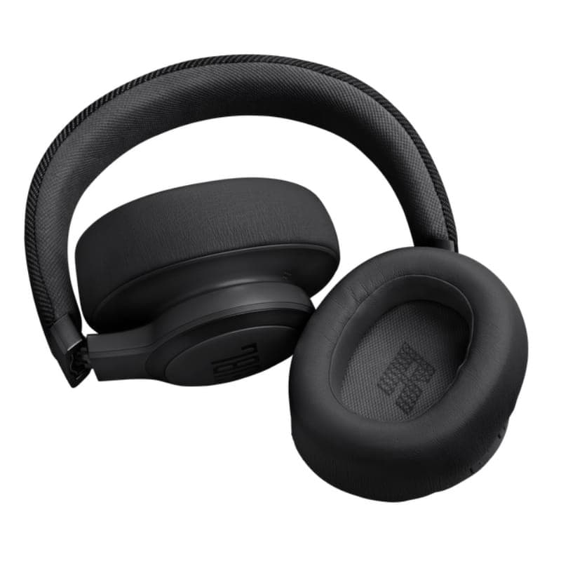 JBL Live 770NC ANC Noir - Casque d'écoute Bluetooth - détail des oreillettes