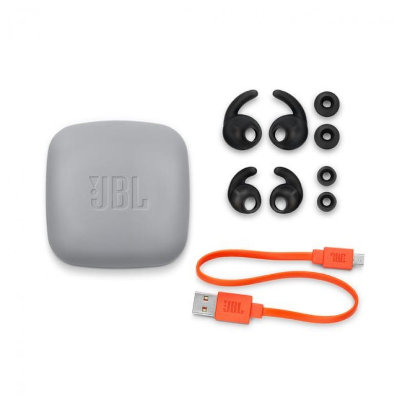 JBL Reflect Contour 2 Black, reflective and wireless in-ear sports earphones