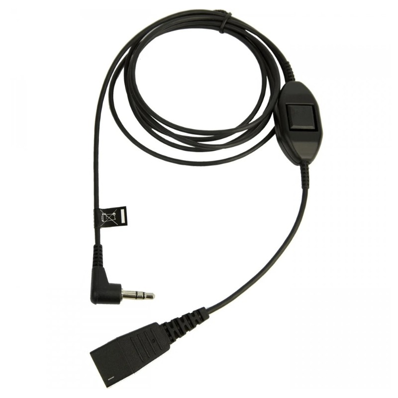 Cable Jabra 8735-019 QD/3,5mm Negro - Ítem