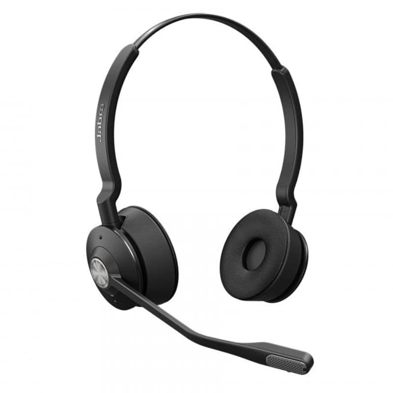 Jabra Engage 65 SE DECT Preto - Auscultadores sem fios com microfone - Vista a 45 graus