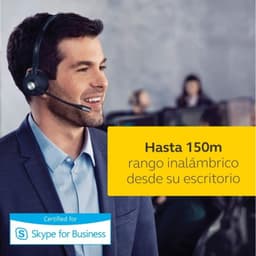 Jabra Engage 65 SE DECT Preto - Auscultadores sem fios com microfone - alcance sem fios