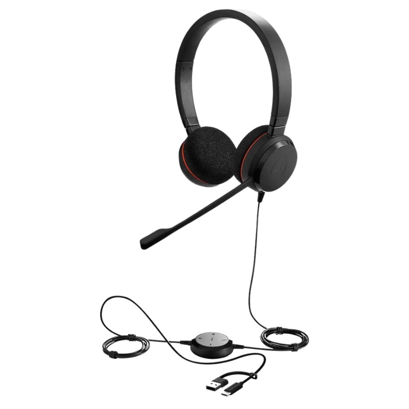 Jabra Evolve 20 MS Stereo (USB-C/A) - Item