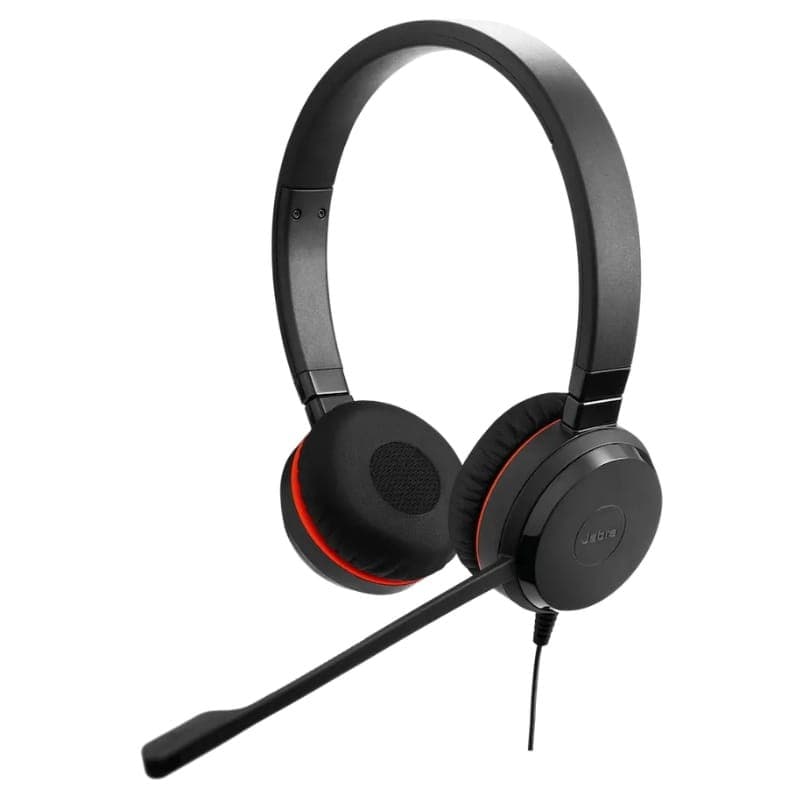 Jabra Evolve 20 SE MS Stéréo (USB-C/A) - Vue à 45 degrés