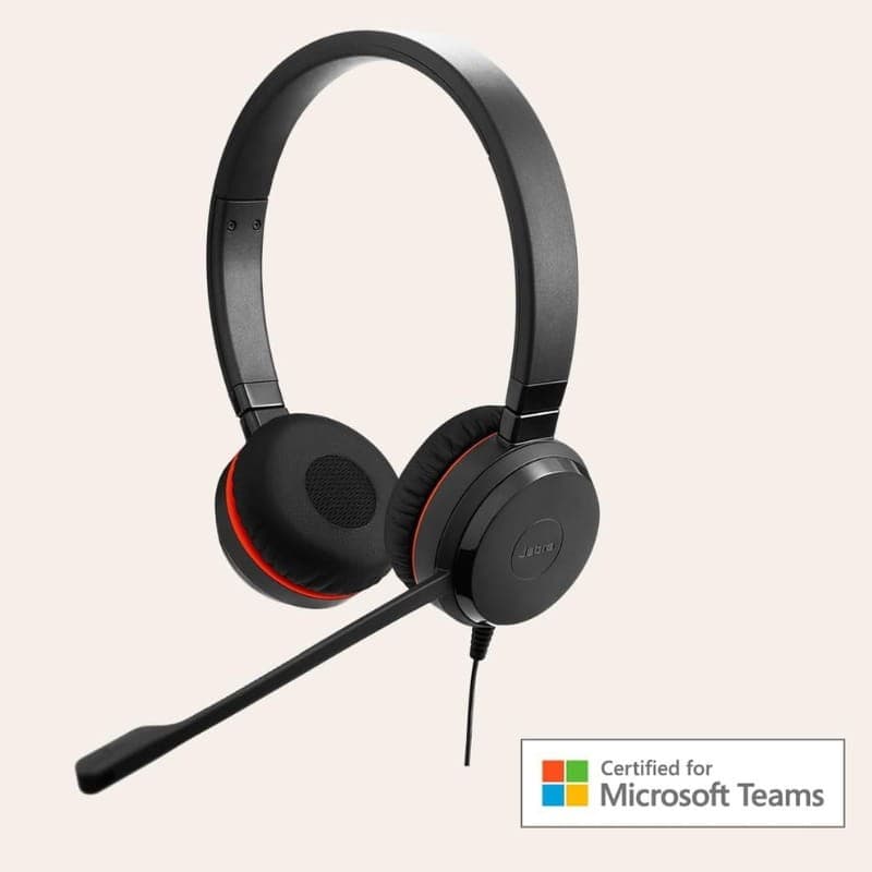 Jabra Evolve 20 SE MS Stéréo (USB-C/A) - Certification Microsoft