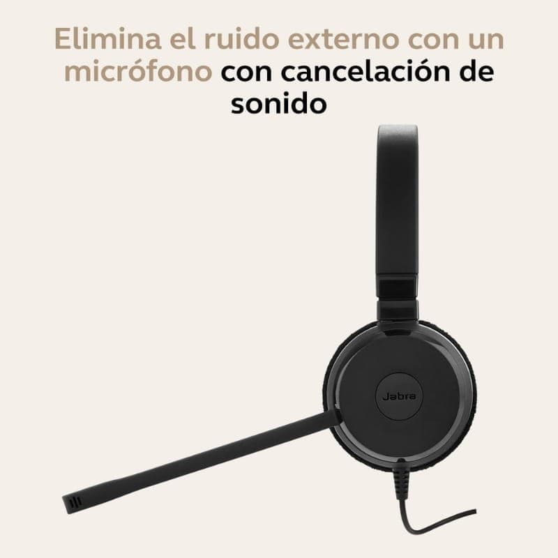 Jabra Evolve 20 UC Mono (USB-A) - vista lateral