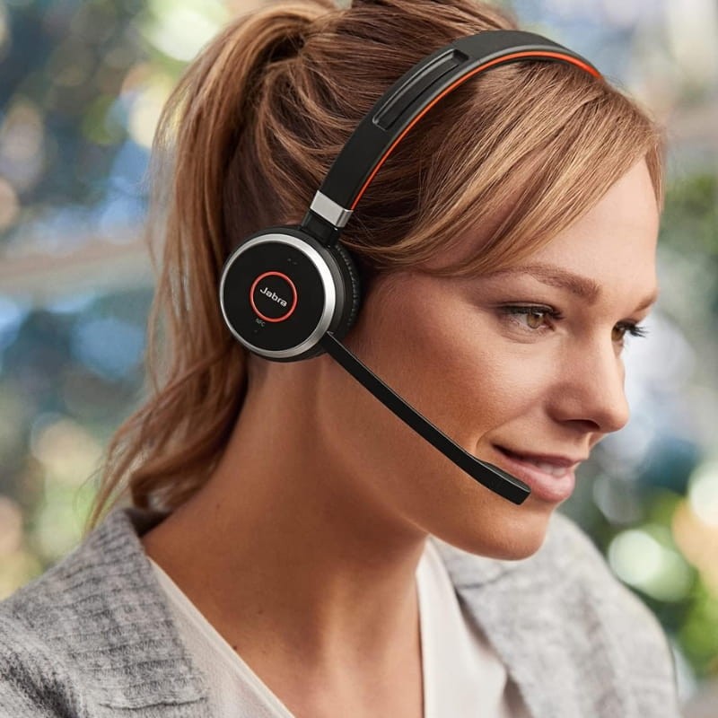 Jabra Evolve 65 SE MS Stereo Noir - Casque sans fil avec microphone - Ítem4