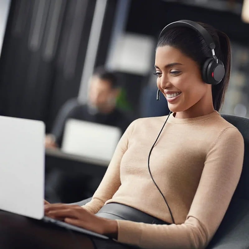 Jabra Evolve2 40 SE MS Stereo Preto - Auscultadores com microfone - Item5